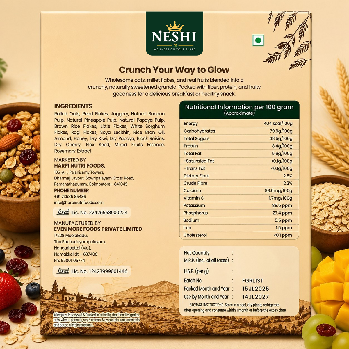 Fruit Granola