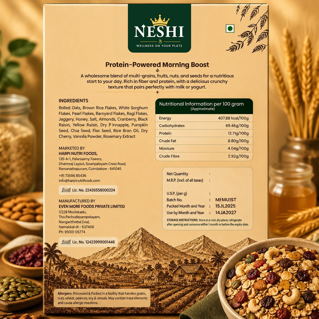 Mixed Fruit & Nut Muesli