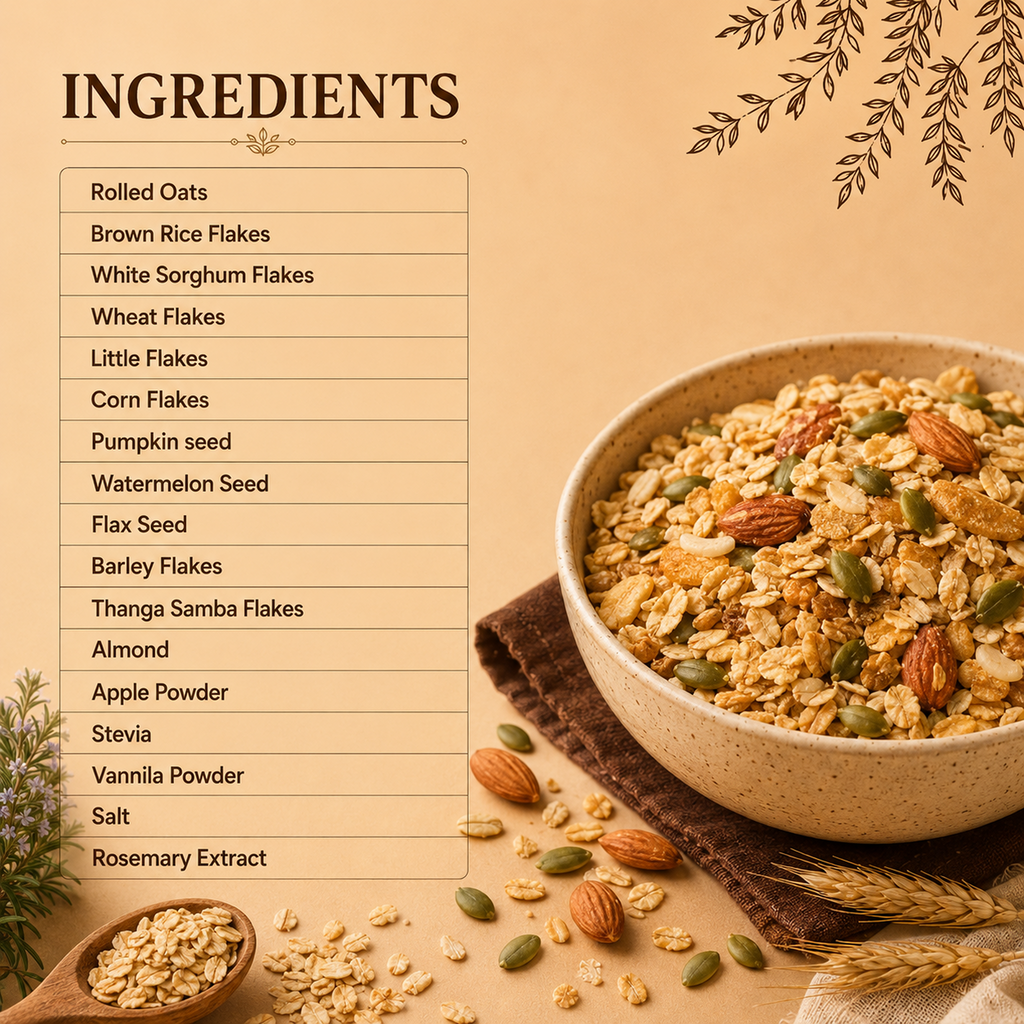 Sugar-Free Stevia Muesli