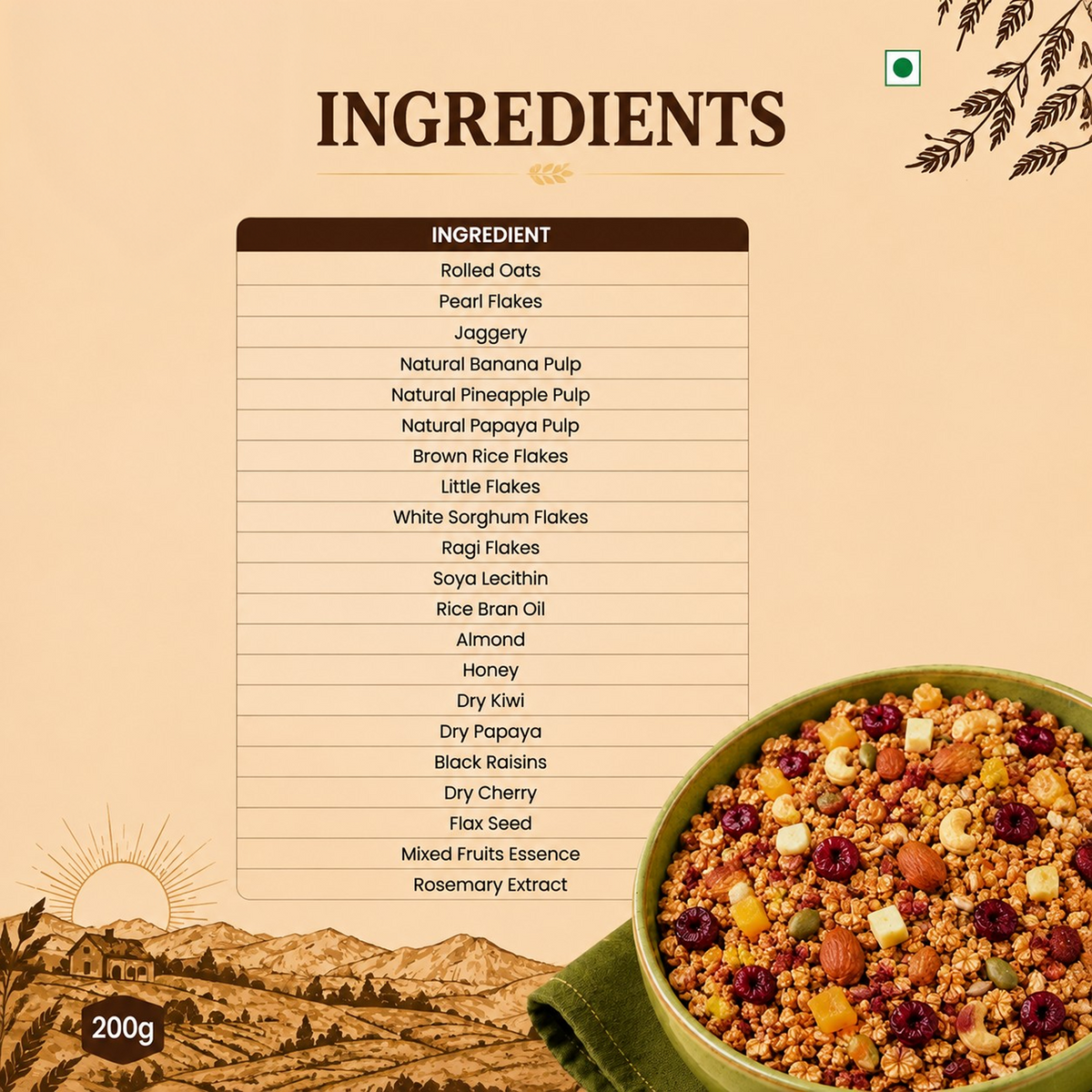 Fruit Granola
