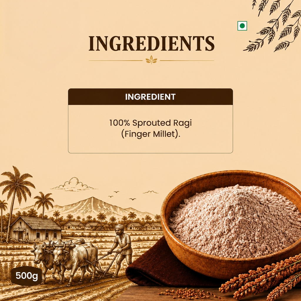 Sprouted Ragi Flour