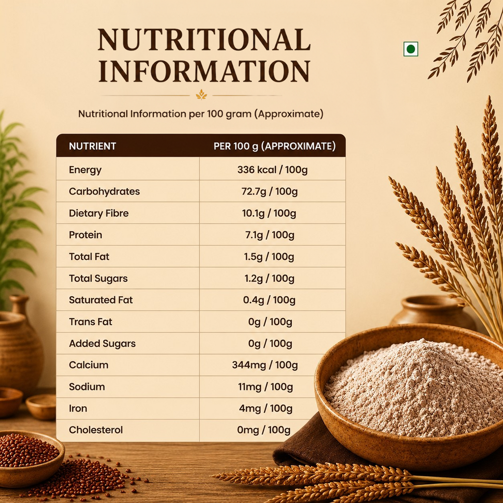 Sprouted Ragi Flour