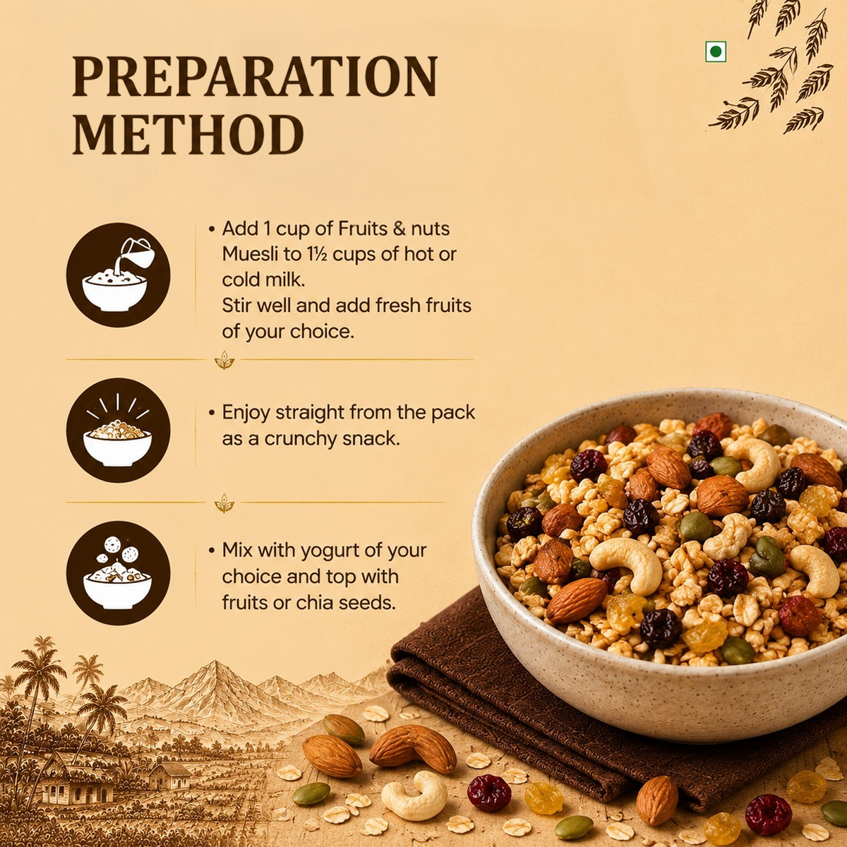 Mixed Fruit & Nut Muesli