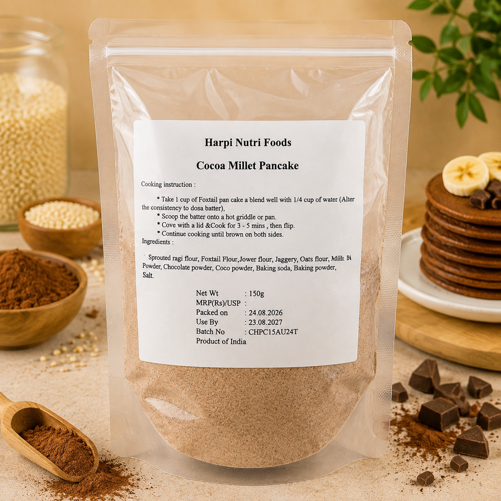 Sample Cocoa Millet pancake