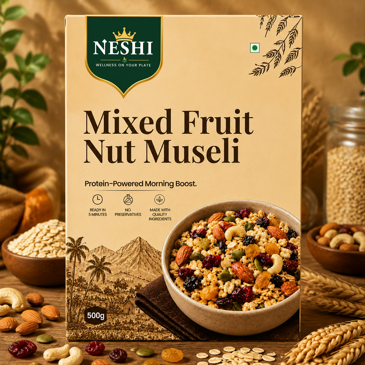 Mixed Fruit & Nut Muesli