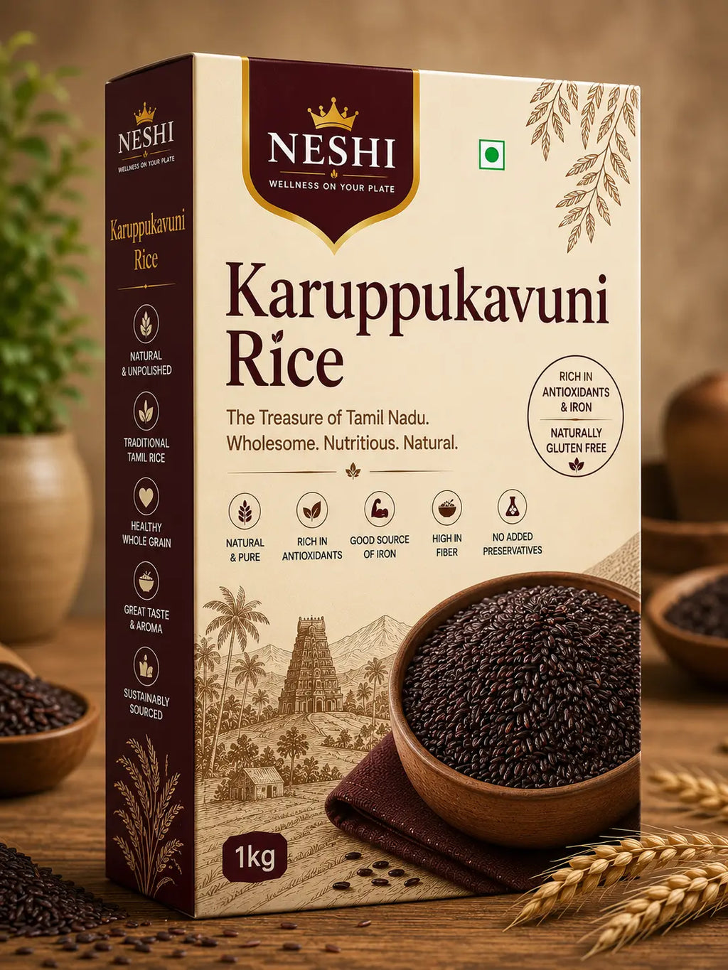 Karuppukavuni Rice