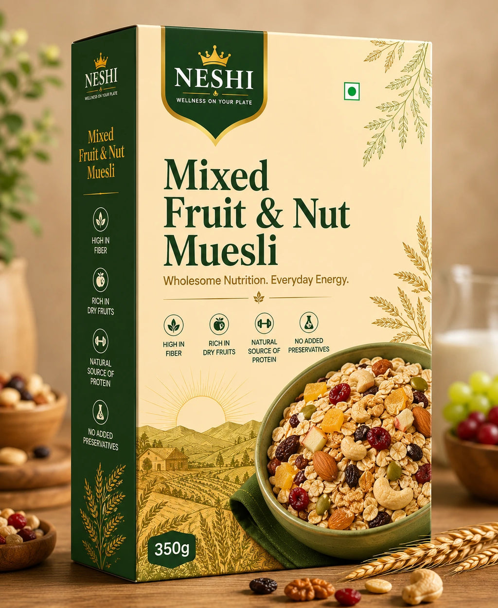 Mixed Fruit & Nut Muesli