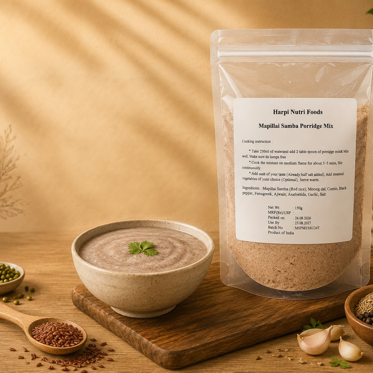 Sample Mapillaisamba porridge mix