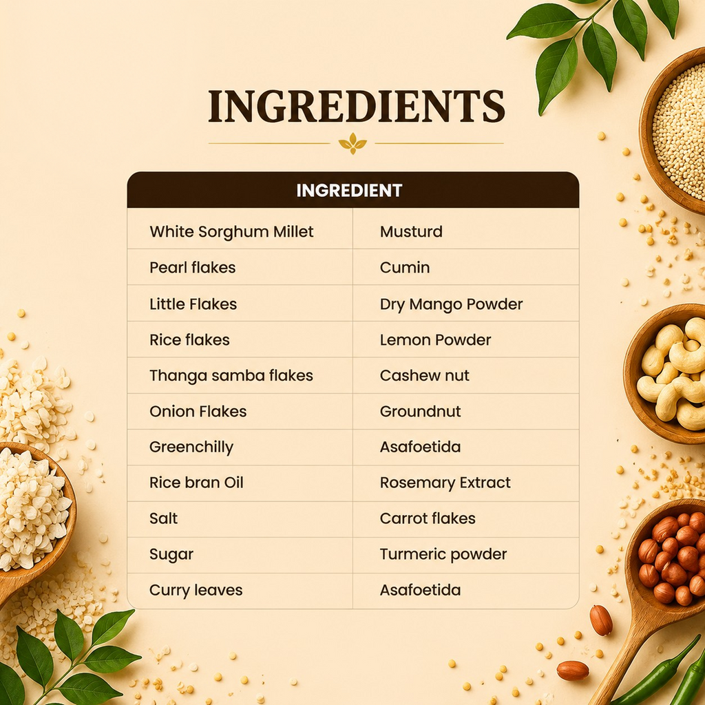 Sample Millet poha