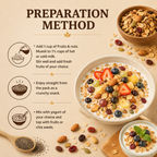 Sample Mixed fruit and nut museli