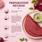 Sample Millet beetroot dosa mix