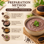 Sample Karuppu kavuni porridge mix