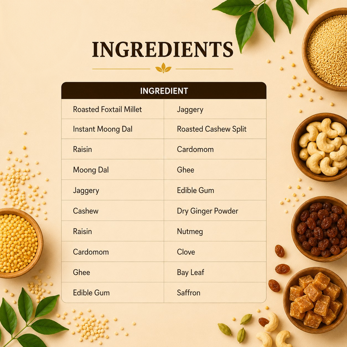 Sample Foxtail sweet Pongal